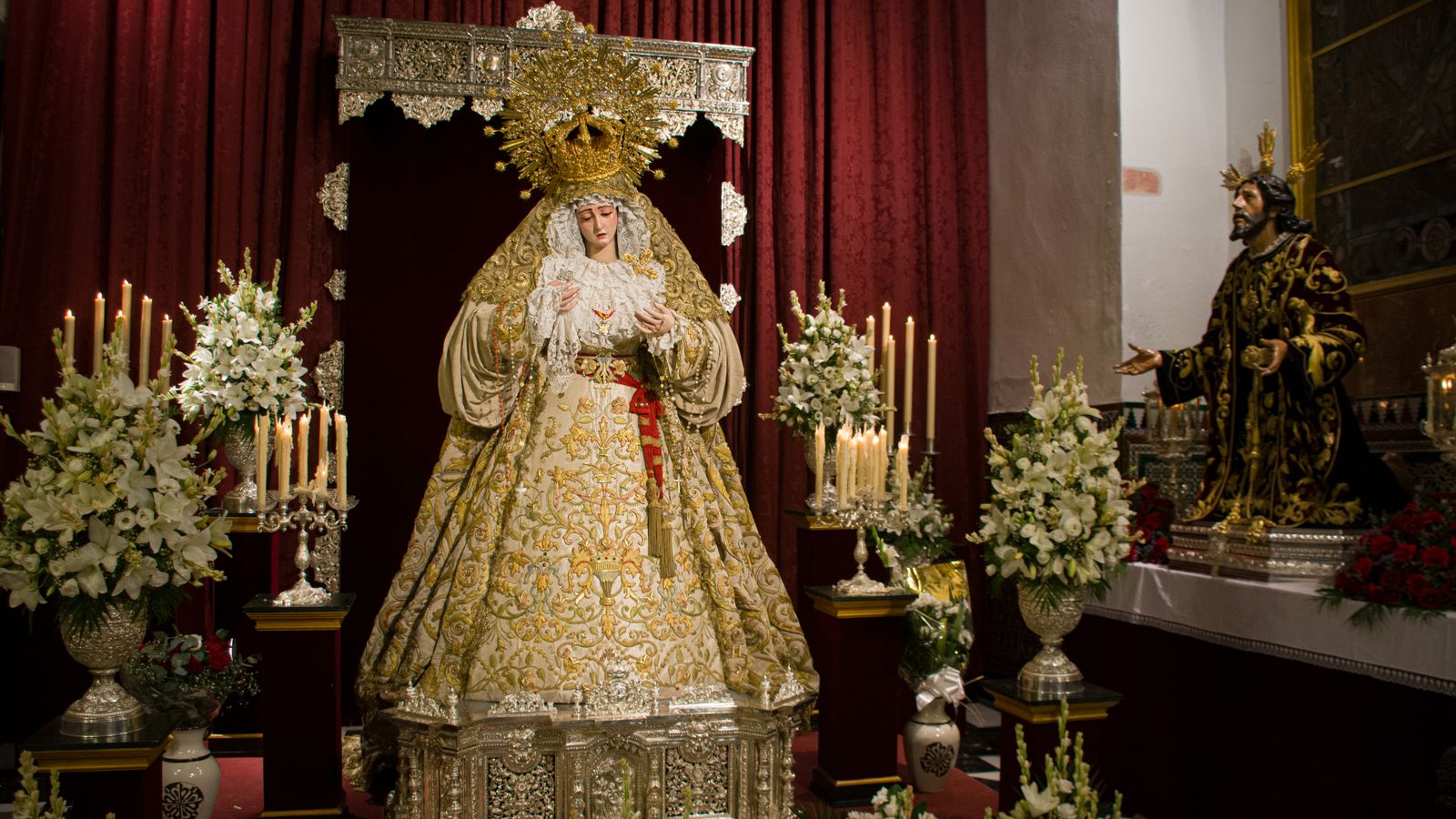 La veneración a la Virgen del Rosario de Montesión, en imágenes
