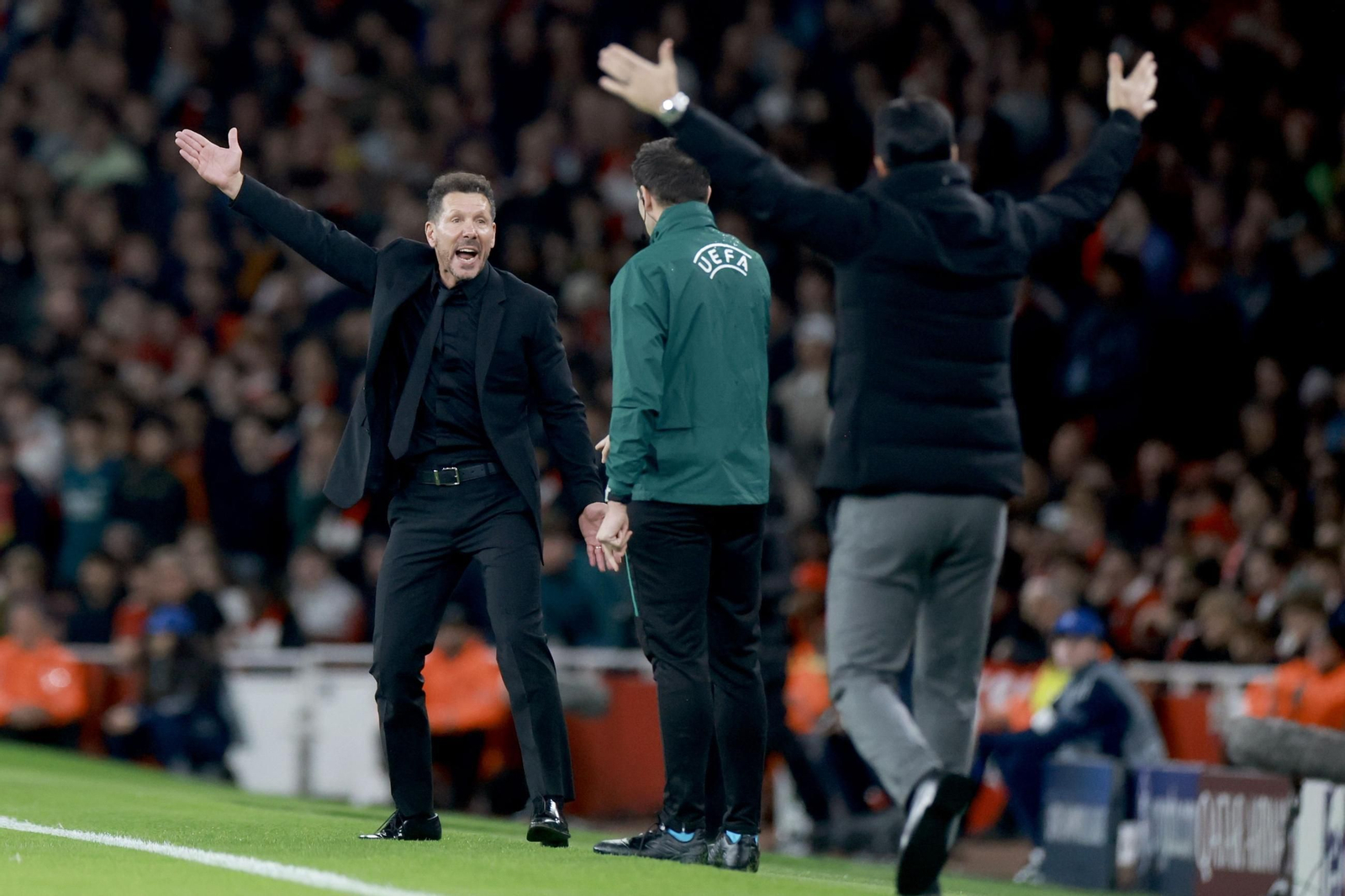 Las fotos del Arsenal-Atlético de Madrid