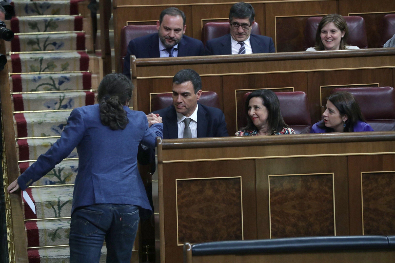 Las imágenes de la moción de censura