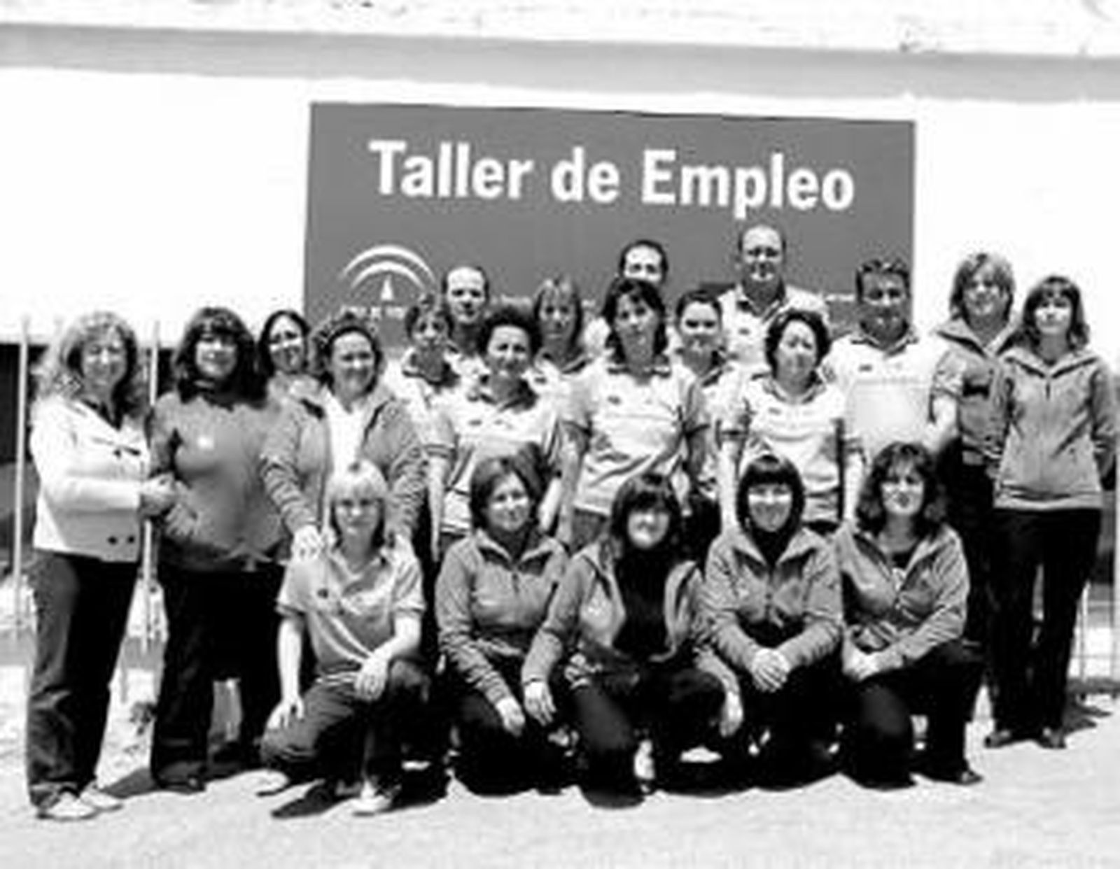 Alumnas del Taller de Empleo.