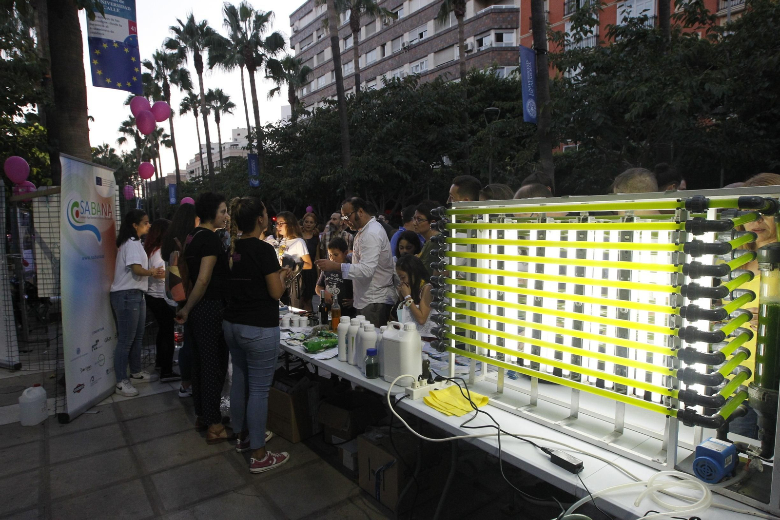 Fotogalería Noche Europea de los Investigadores. Universidad de Almería-UAL