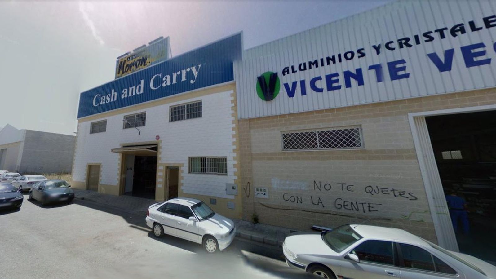 La nave del polígono El Fontanal en el que ocurrieron los hechos