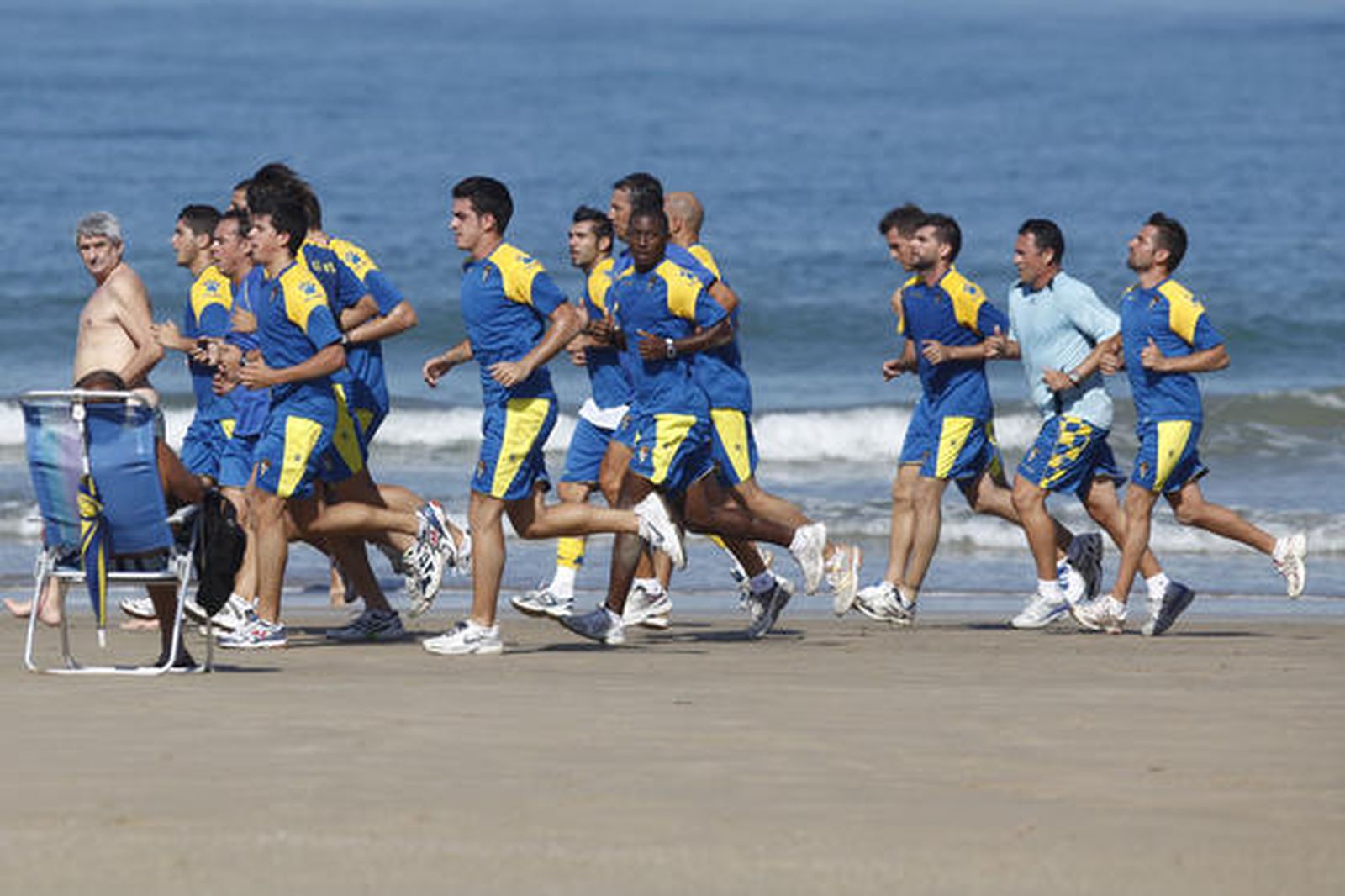 Un momento del entrenamiento

Foto: Jesus Marin