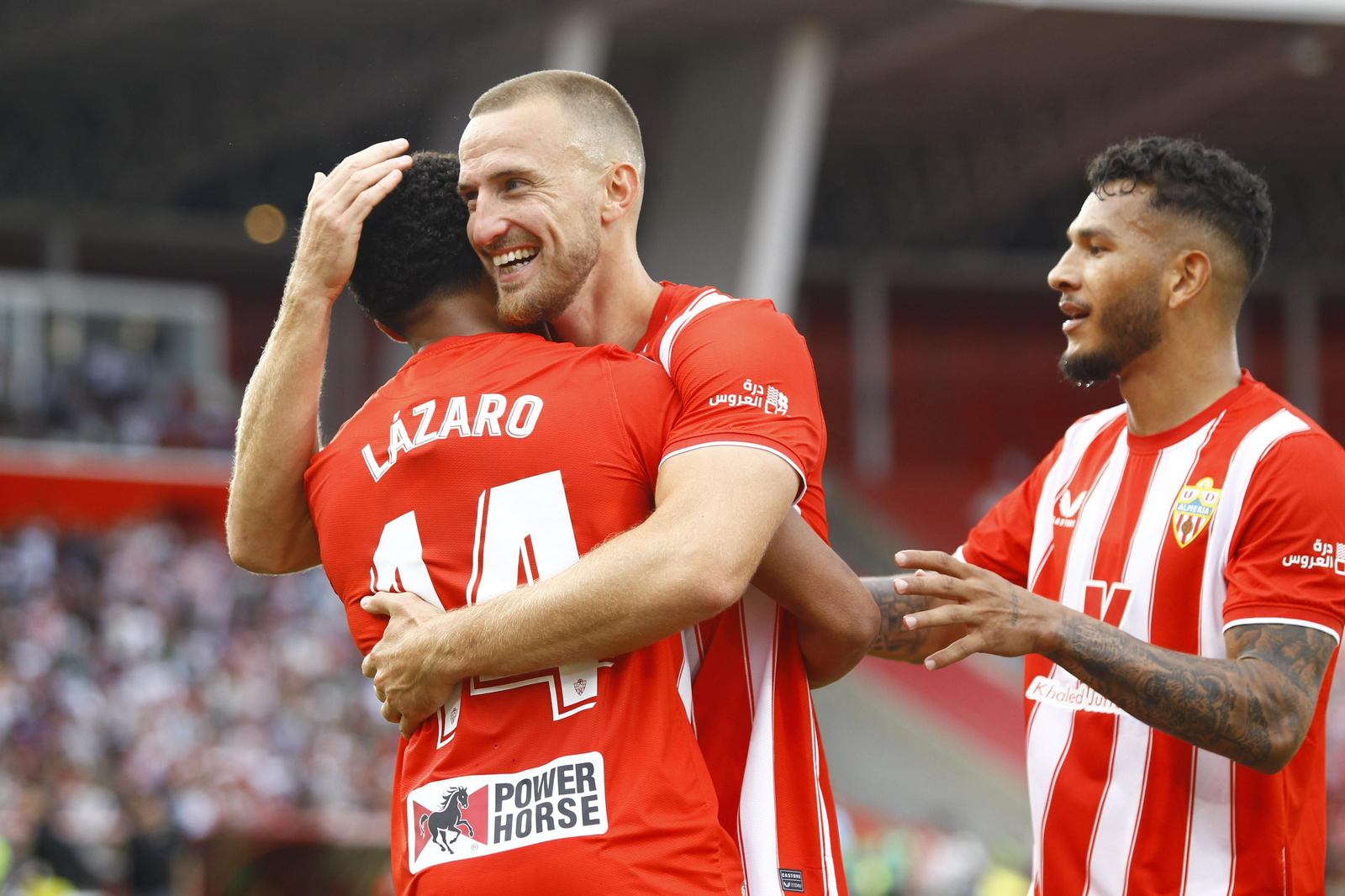 Imágenes del partido U.D. Almería-R.C.D. Mallorca