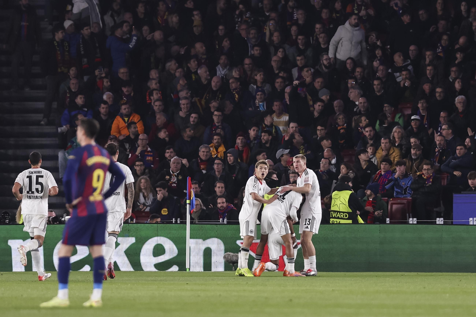 Las fotos del Barcelona-Eintracht Frankfurt