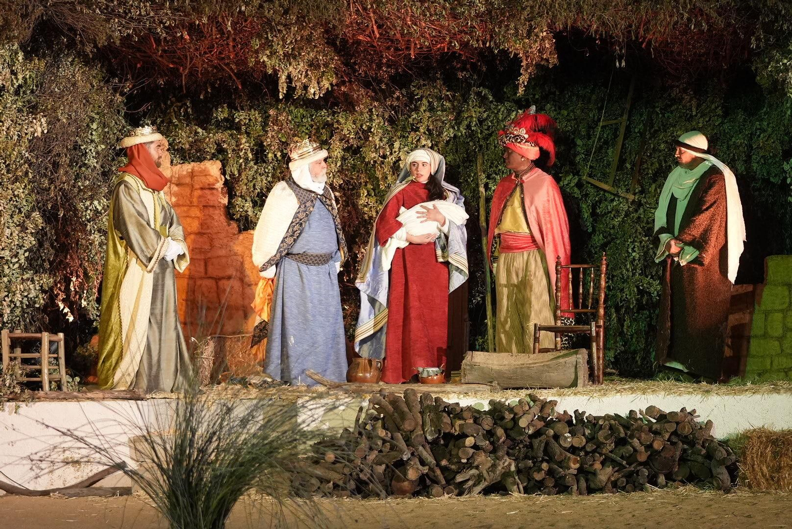 La representación en Alcaracejos de 'Los coloquios de la infancia de Jesús', en fotografías