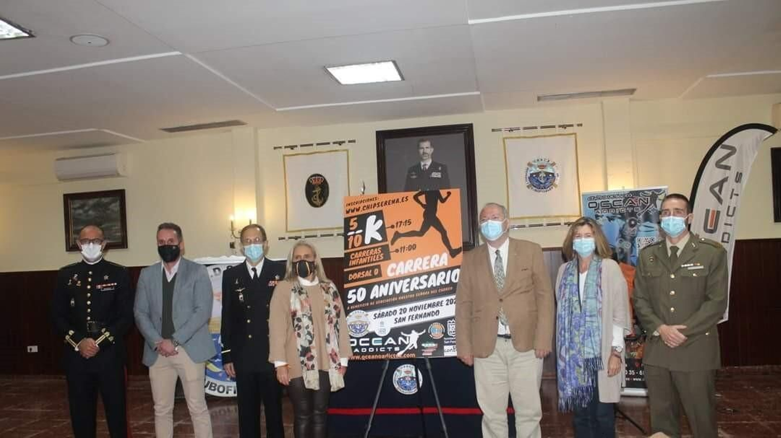 Presentación de la carrera del Club de Suboficiales.