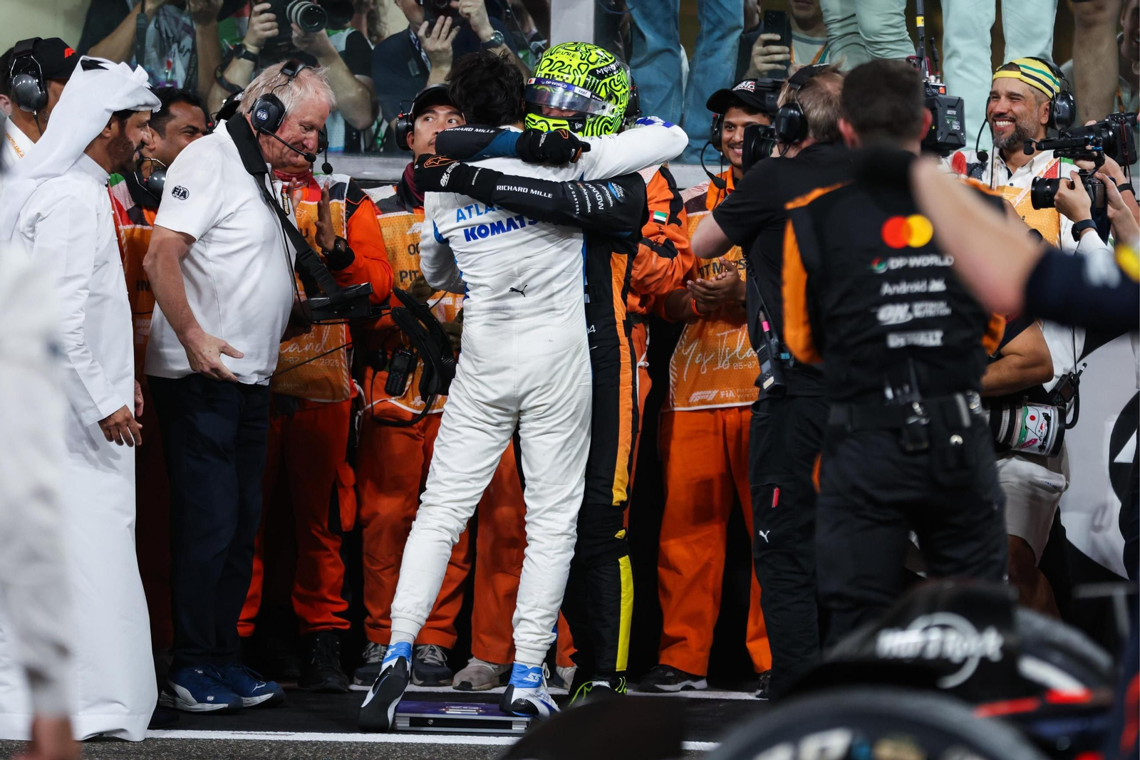 Las fotos del título mundial de Lando Norris en la Fórmula 1