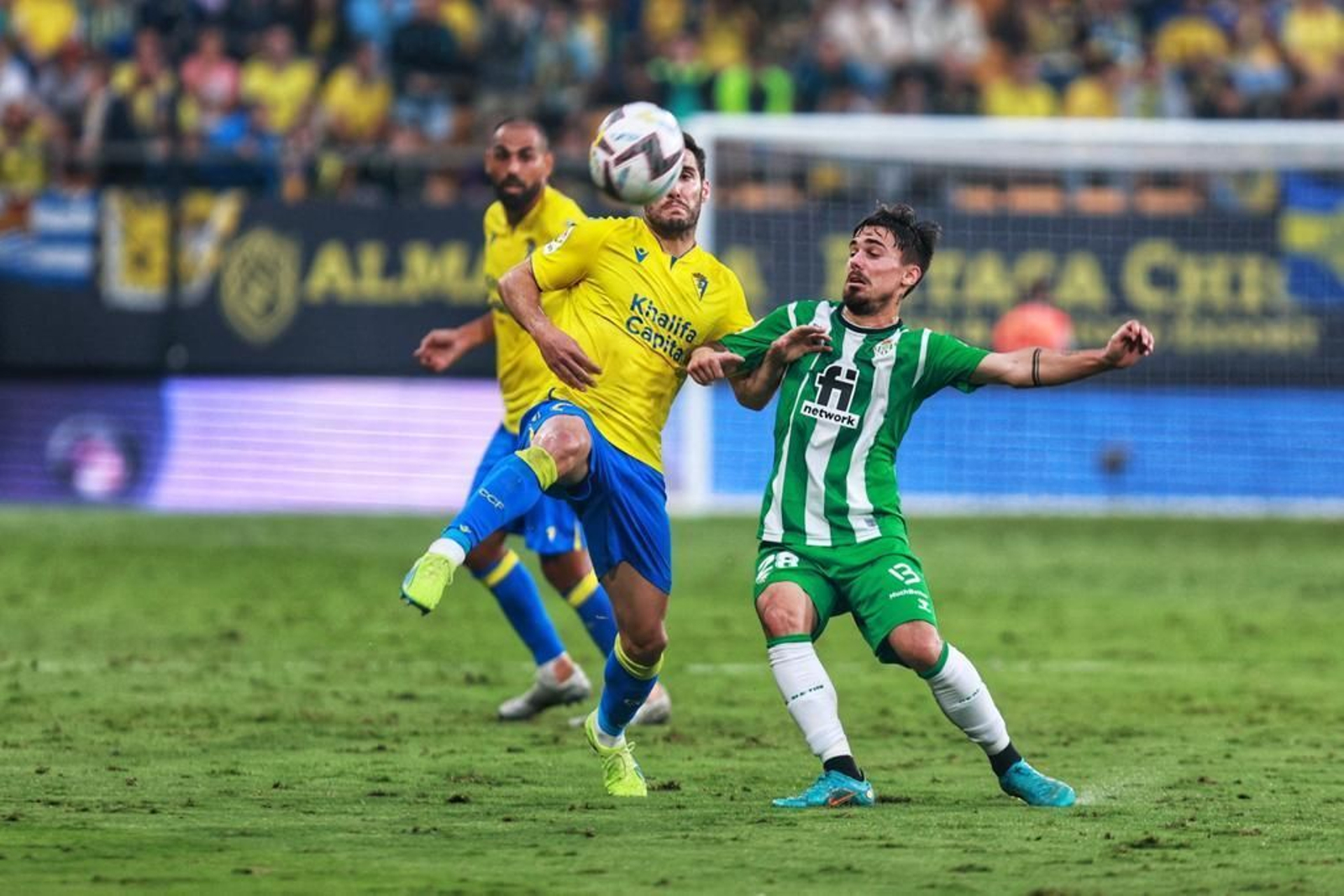 El partido del Cádiz C.F.-Real Betis, en imágenes