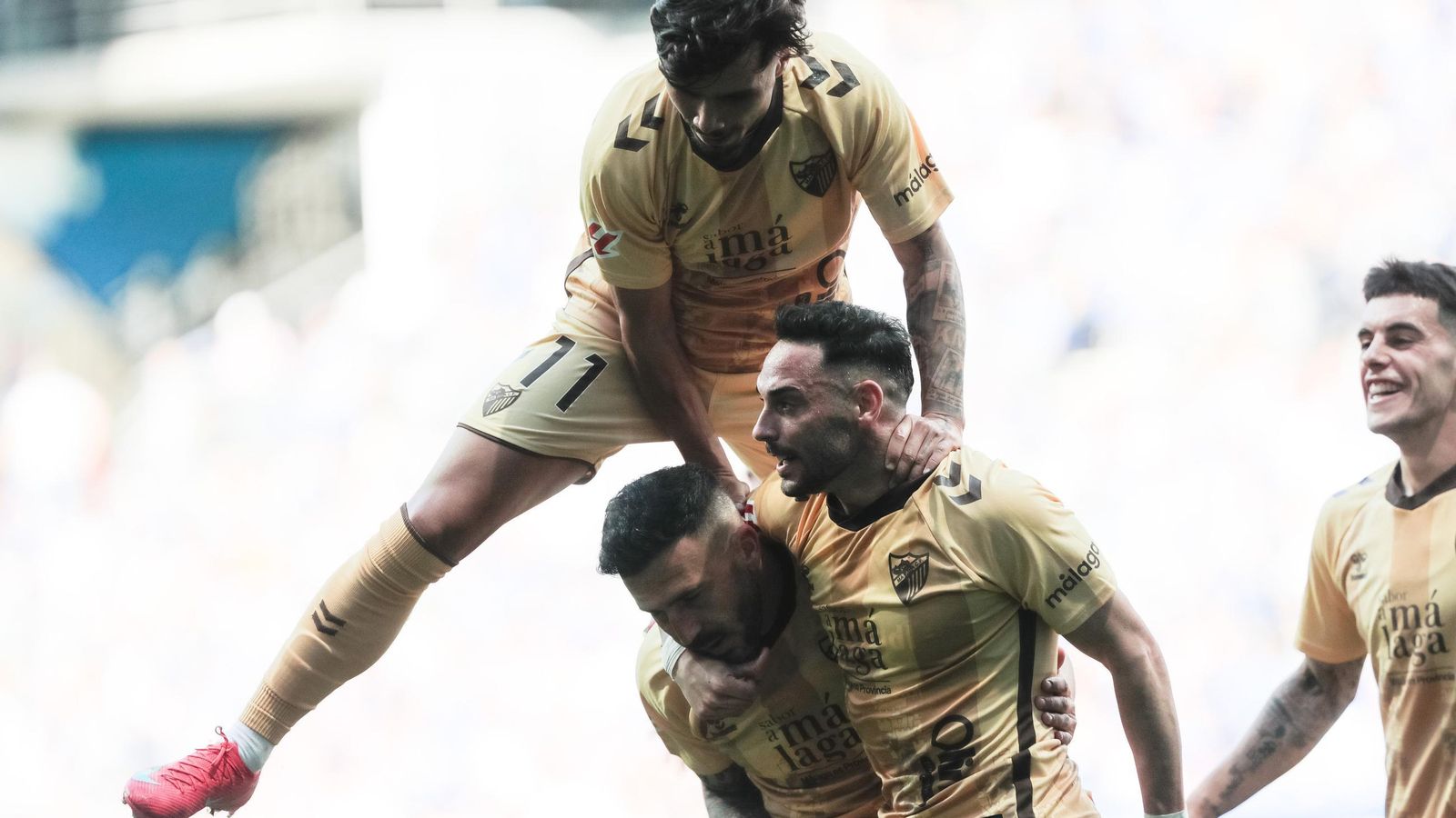 El Real Oviedo-Málaga CF, en fotos