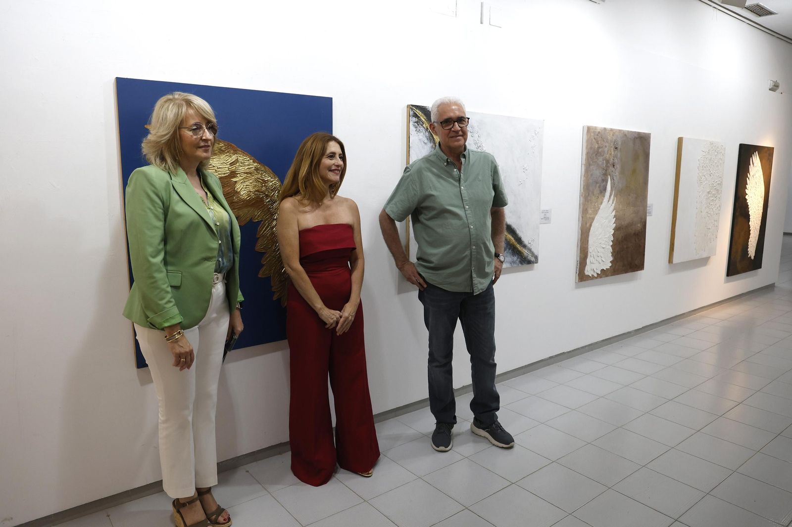 Cristina Harillo inaugura su exposición más personal en el centro de Algeciras