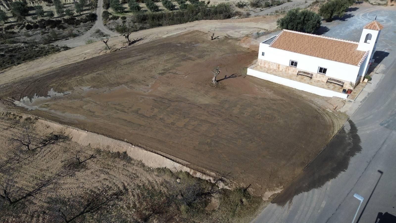 Este es el terreno adquirido por el Ayuntamiento de Albox junto a la Capilla de la Divina Pastora.