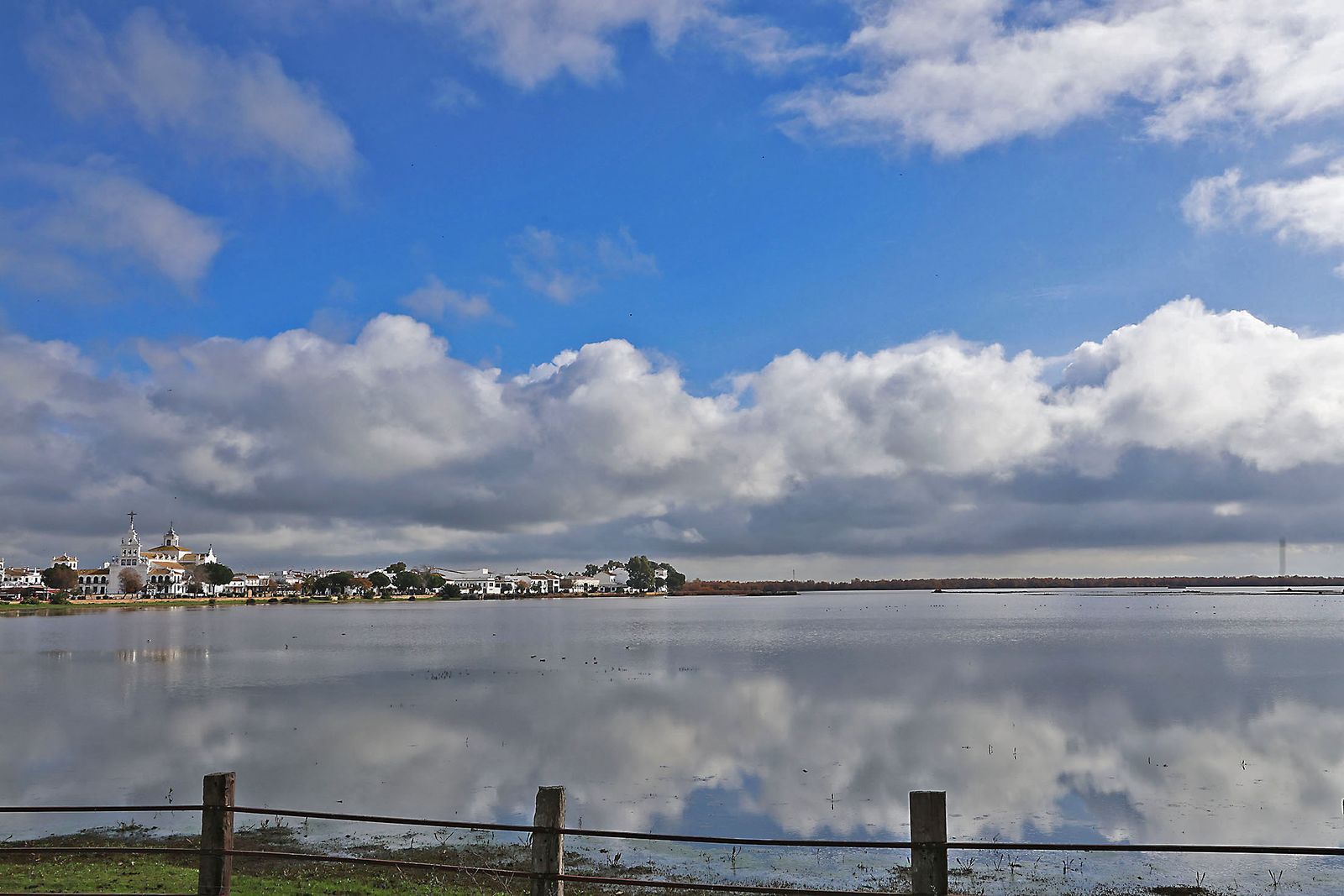 Estado actual en el que se encuentran las Marismas del Rocío tras las últimas lluvias