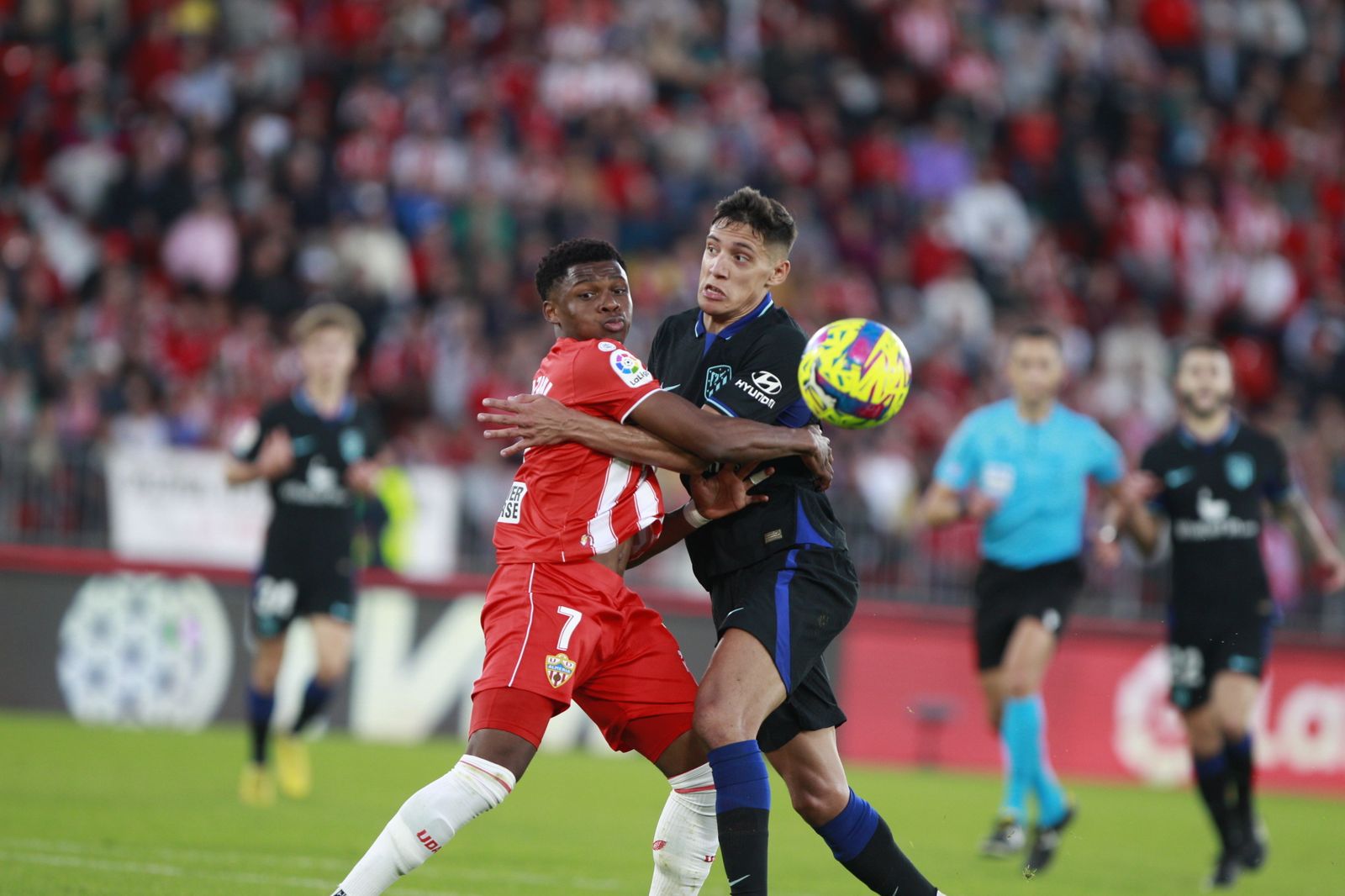 Imágenes del partido U.D. Almería-Atlético de Madrid