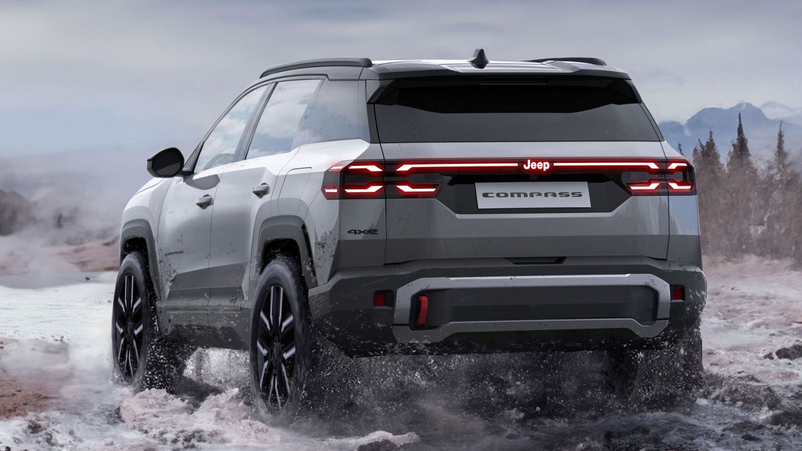 Con la versión 4xe el Jeep Compass da la bienvenida a la combinación de hibridación y tracción total.