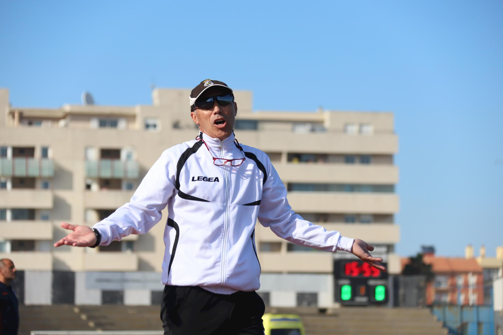 Antonio Calderón, entrenador de la Balona