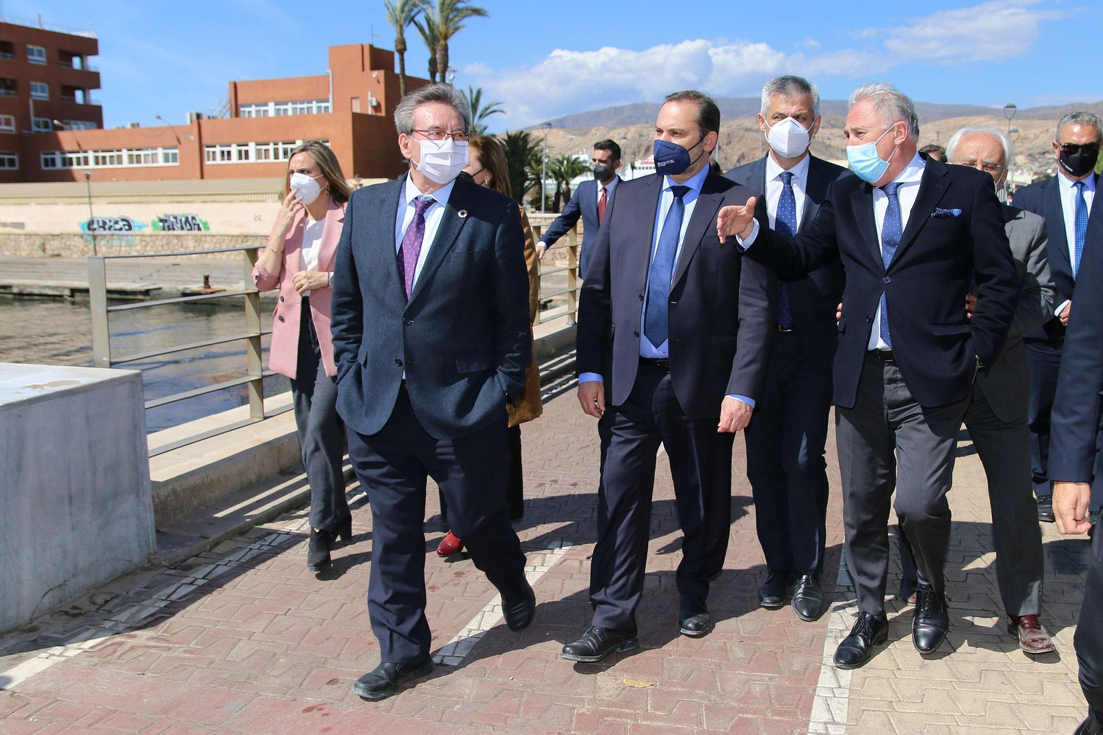 Fotogalería de la visita del ministro Ábalos a Almería