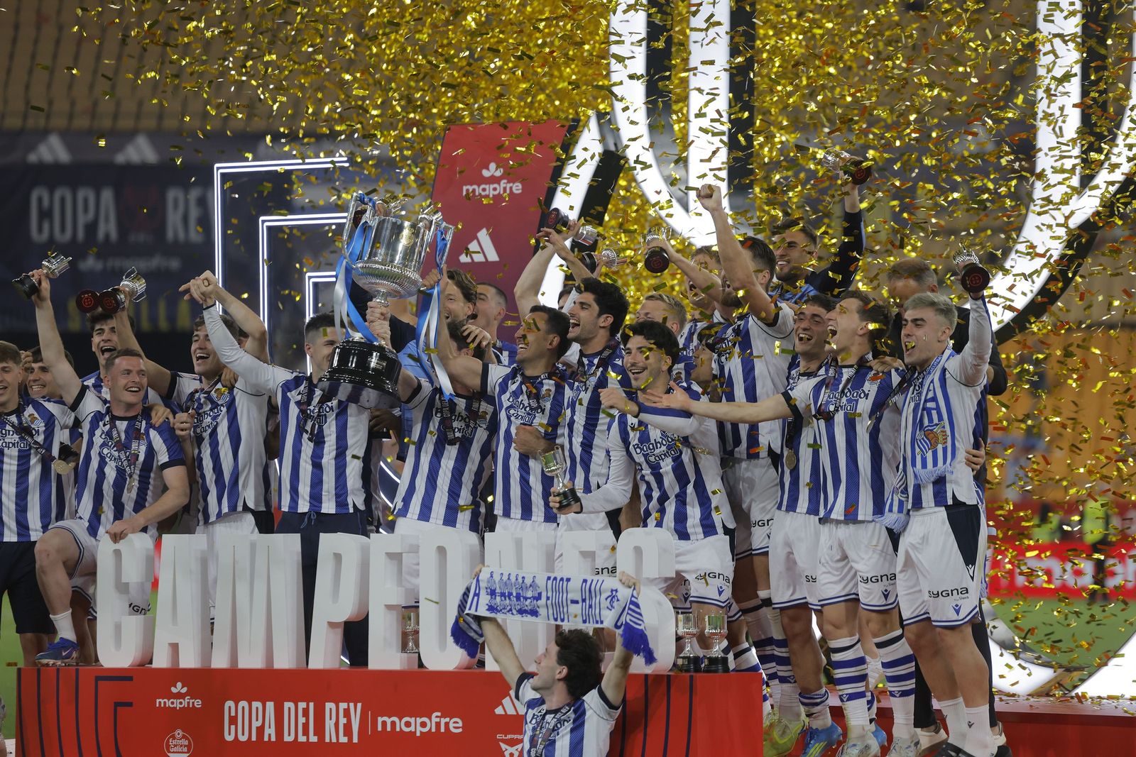 Las fotos de la final de la Copa del Rey Atlético de Madrid - Real Sociedad