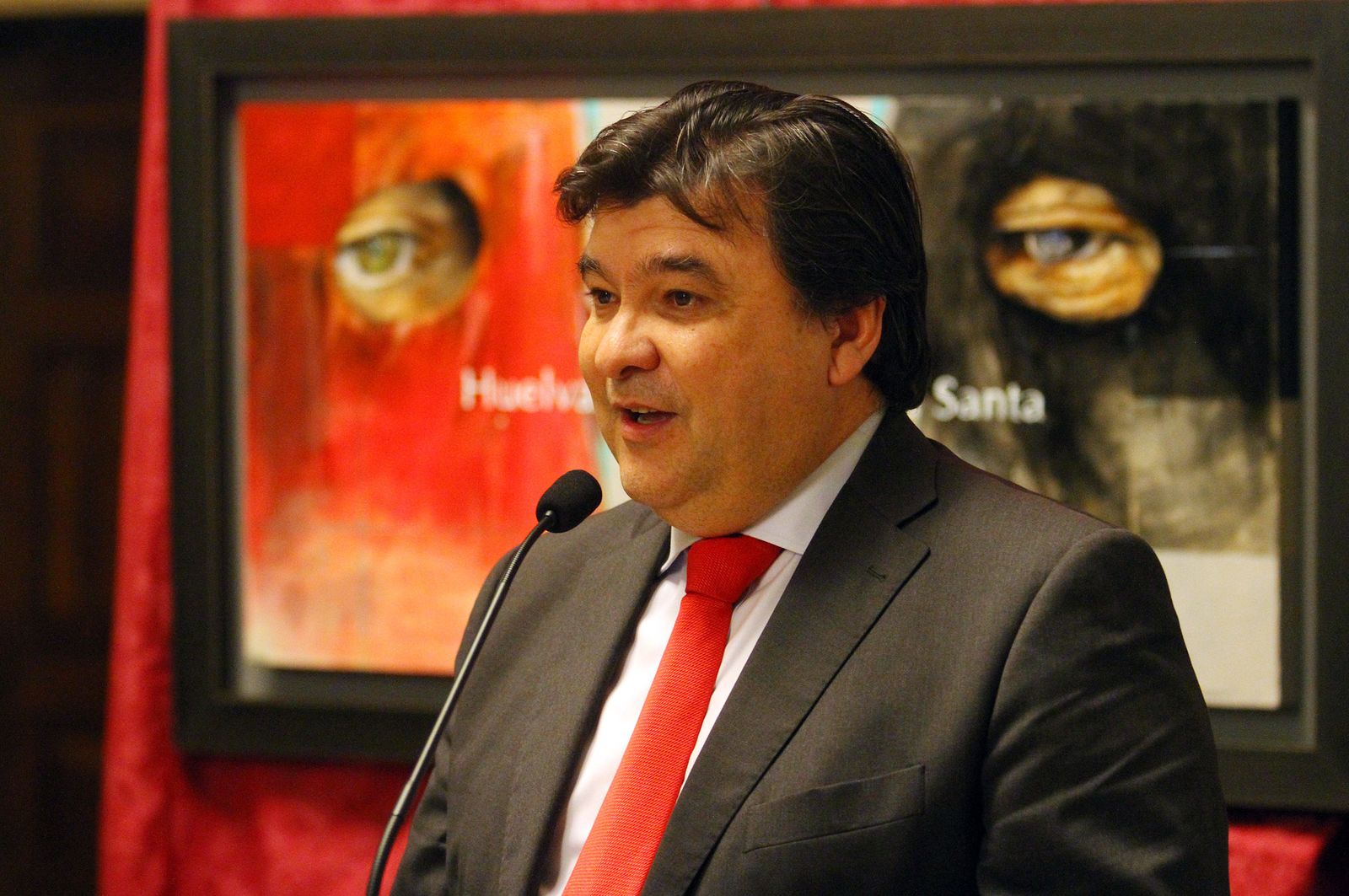 Imágenes de la presentación del cartel de la Semana Santa 2018