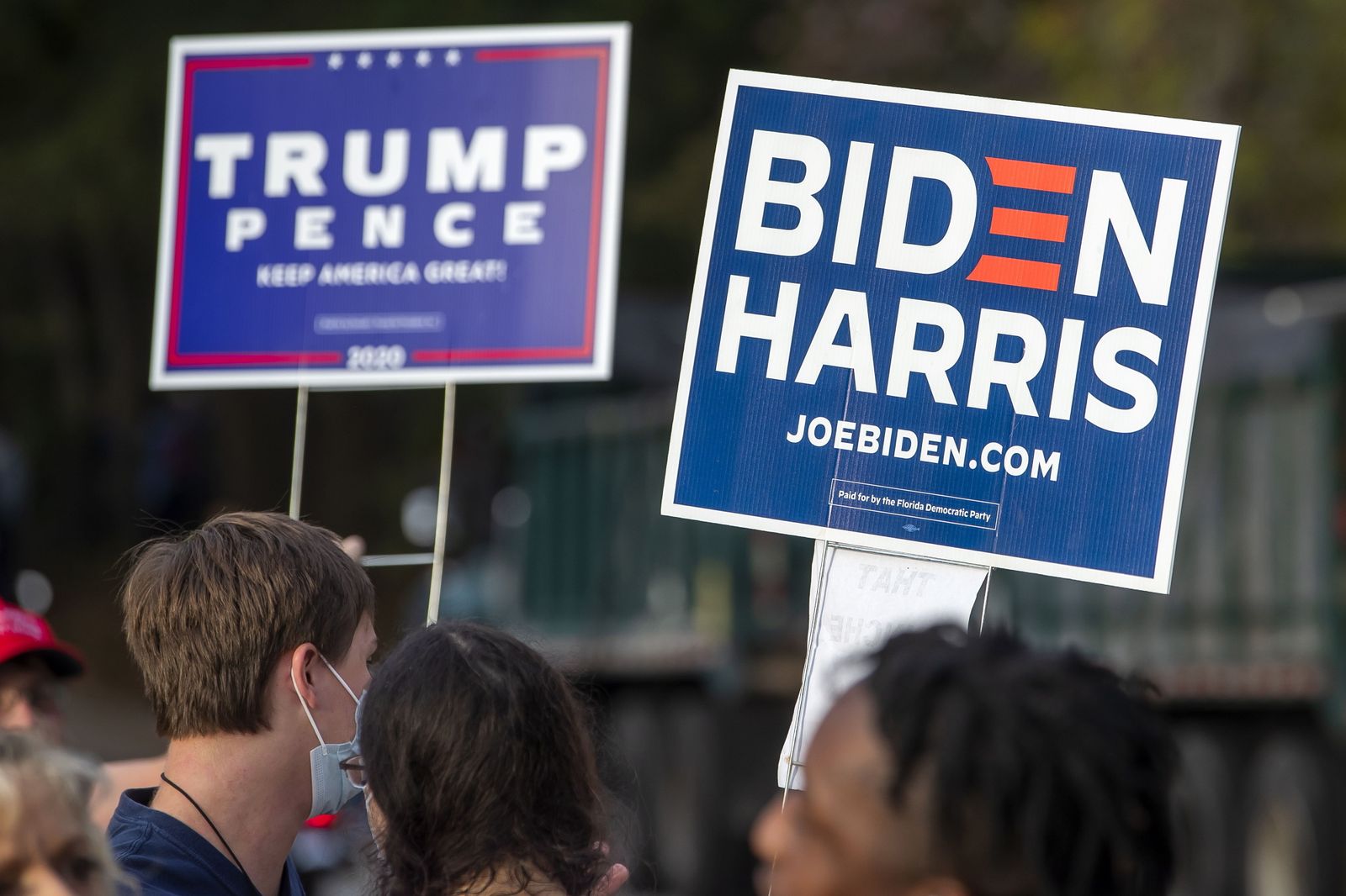 El duelo entre Trump y Pence (republicanos) contra Biden y Harris (demócratas)