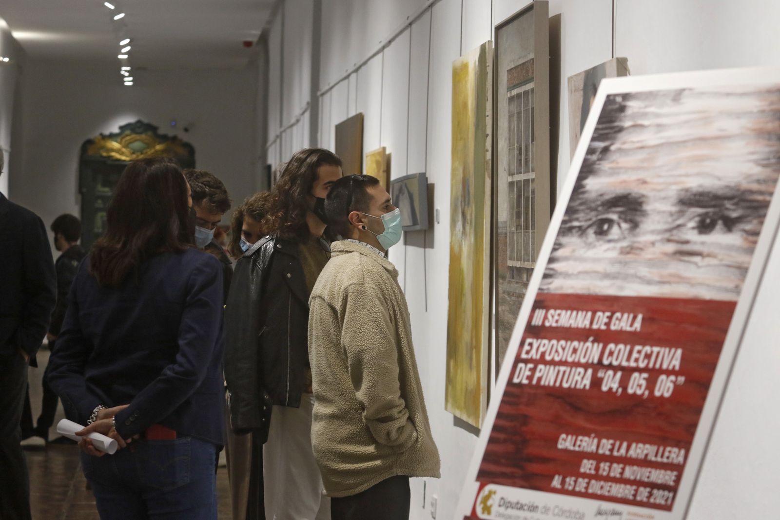 Inauguración de la exposición '04,05,06' de los residentes de la Fundación Antonio Gala, en imágenes