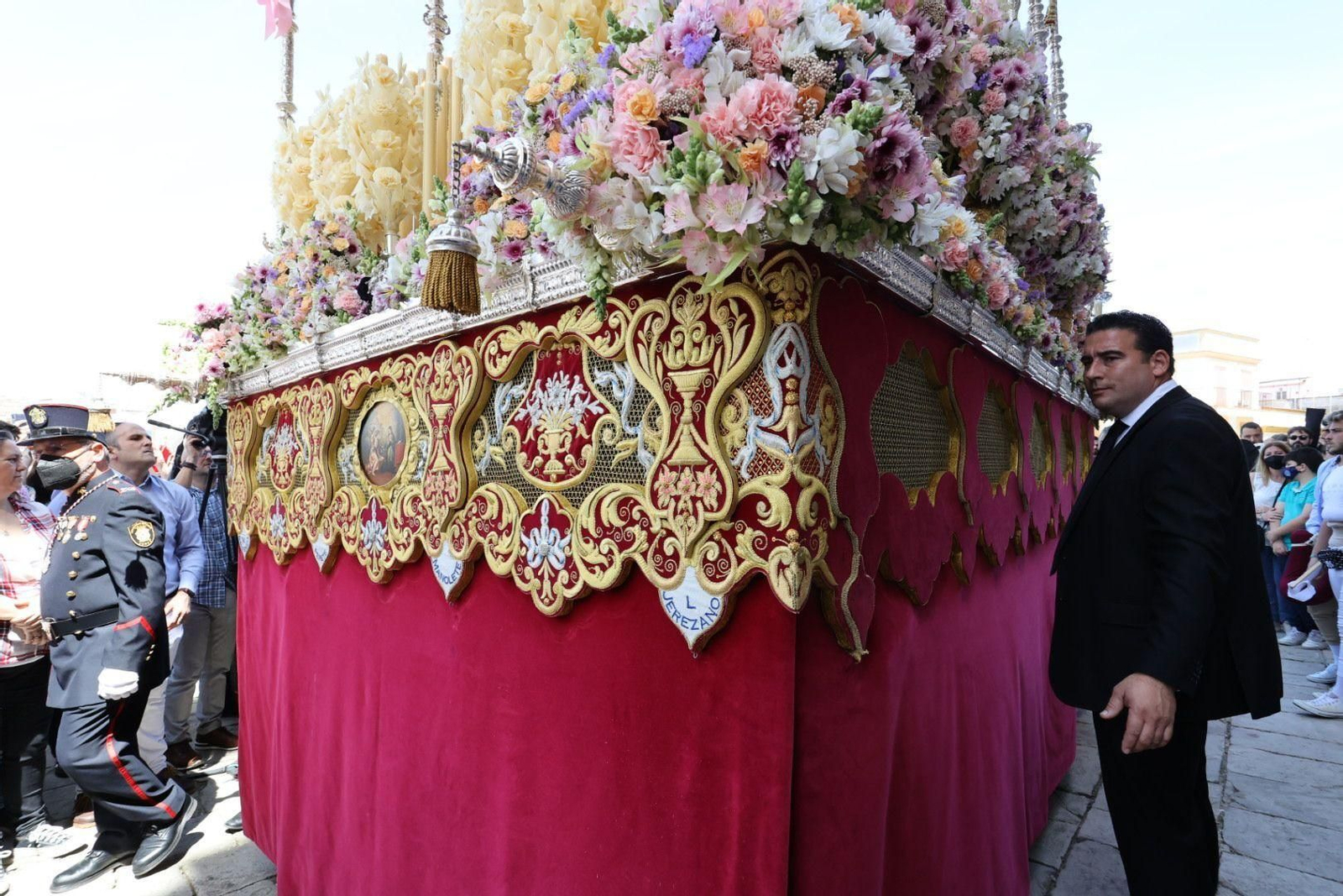 Las imágenes de regreso de las hermandades de la Sed, Candelaria, Paz y Clemencia a sus templos