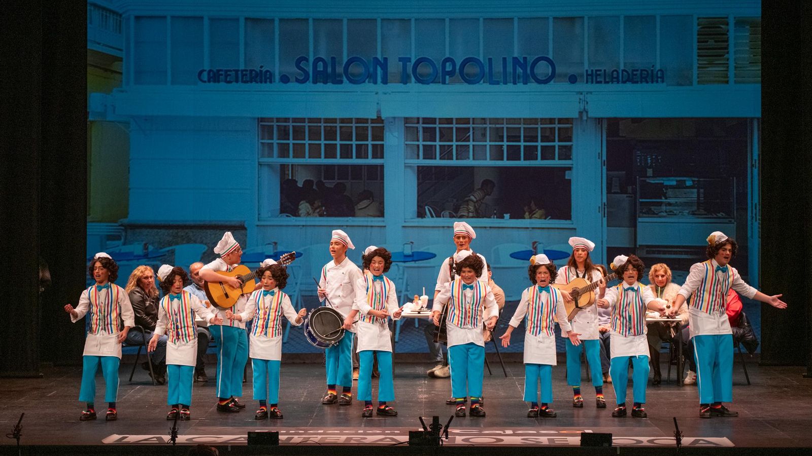 La chirigota 'La familia topolino'.