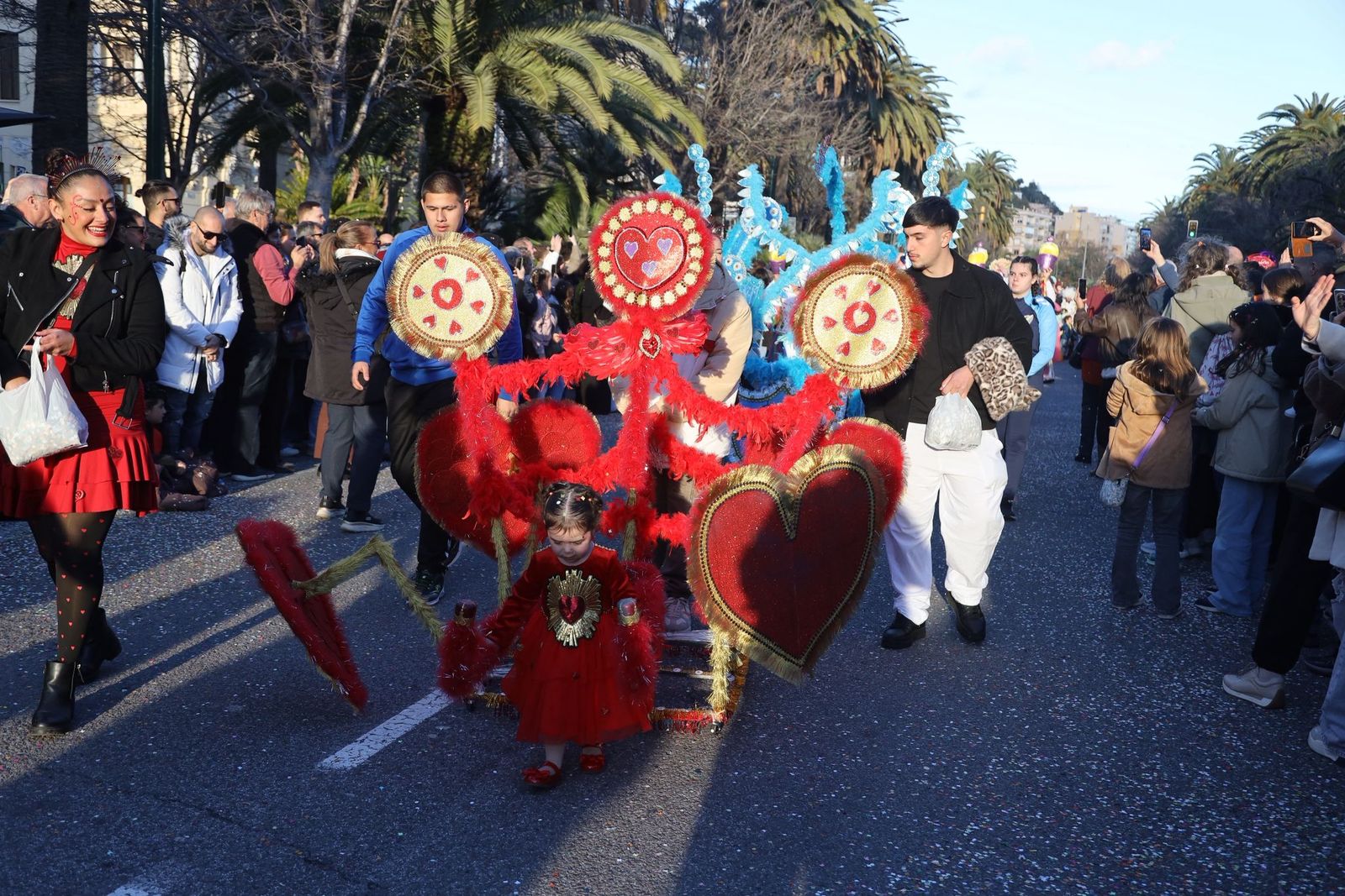 El Gran Desfile del Carnaval de Málaga, en imágenes