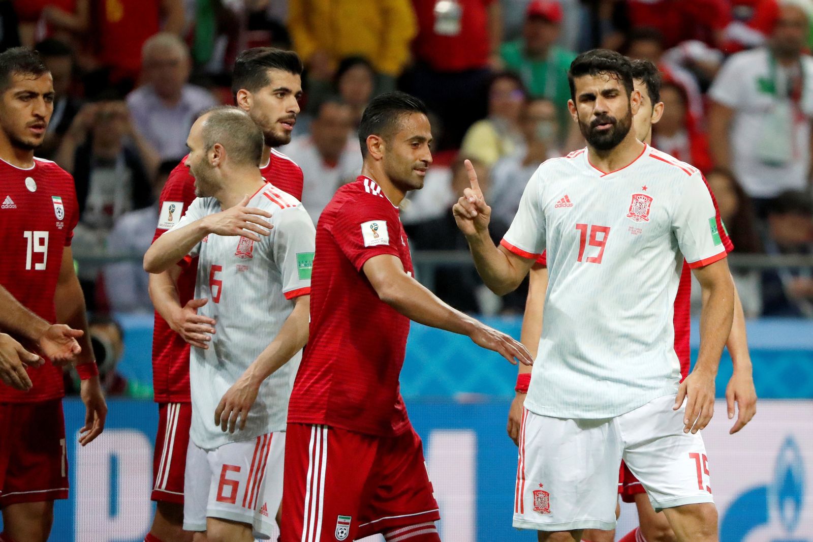 Las imágenes del Irán-España