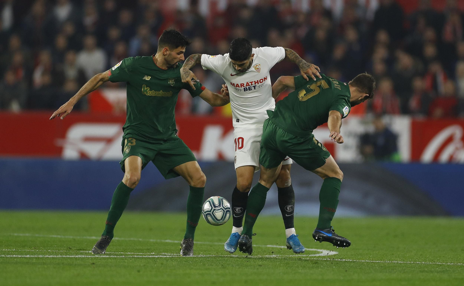 Las imágenes del Sevilla fc-Athletic de Bilbao