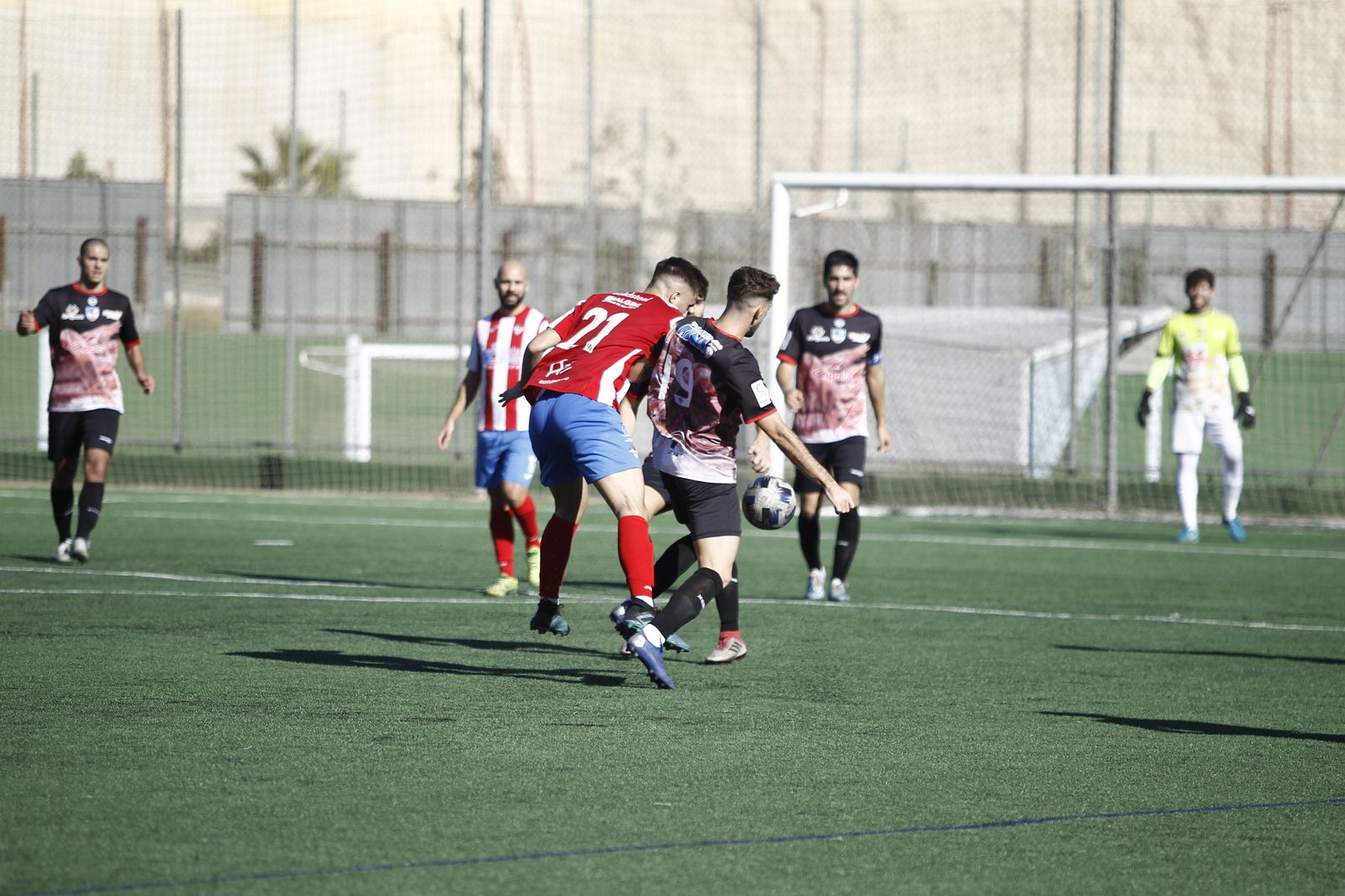 Imagen de un partido de esta temporada en la Ciudad Deportiva de Los Ángeles.