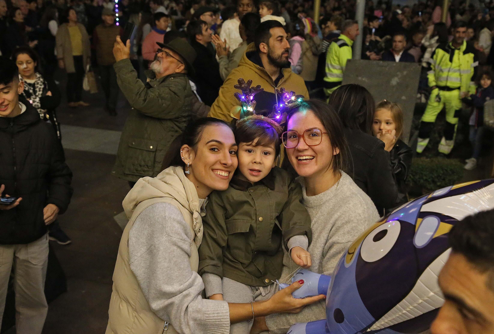 La inauguración del alumbrado navideño de Algeciras, en imágenes
