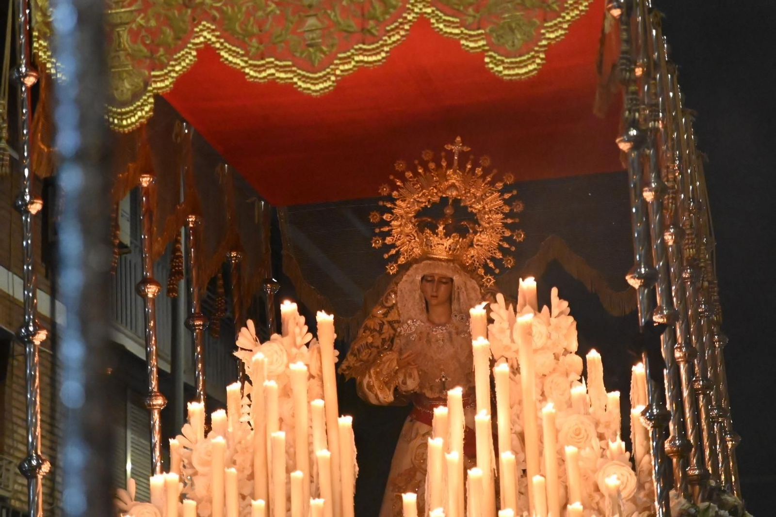 La procesión de la hermandad de la O de Córdoba en este Sábado de Pasión, en imágenes