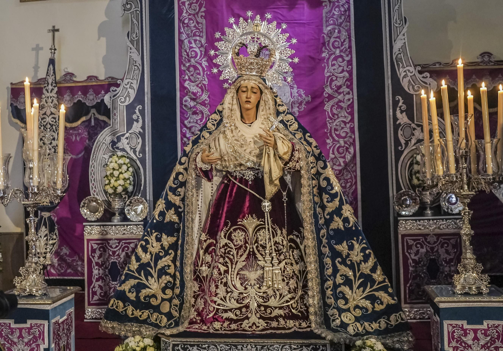 La veneración de la Virgen de la Concepción, en imágenes