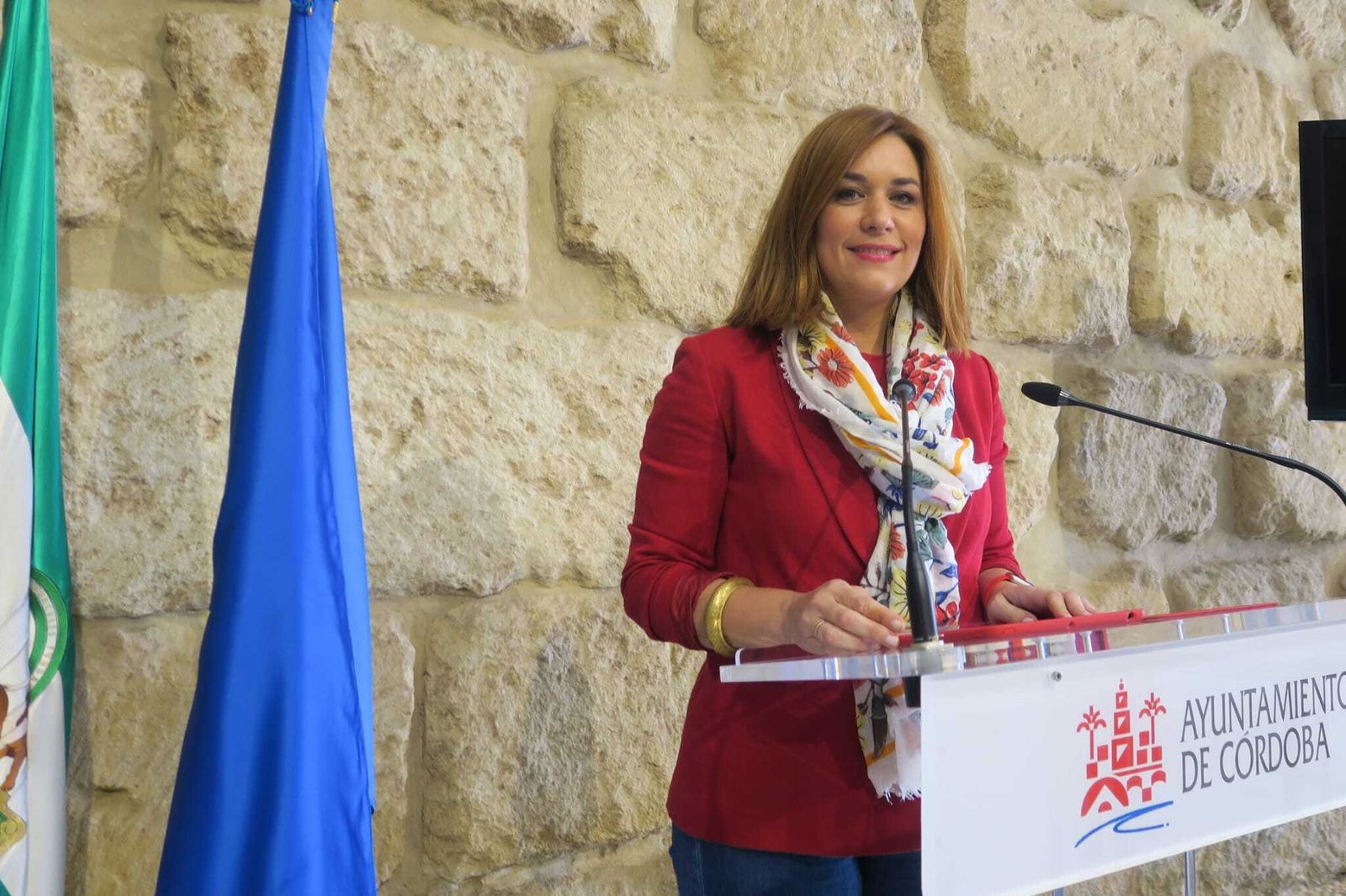 La edil del Grupo Municipal Socialista, Carmen Victoria Campos.