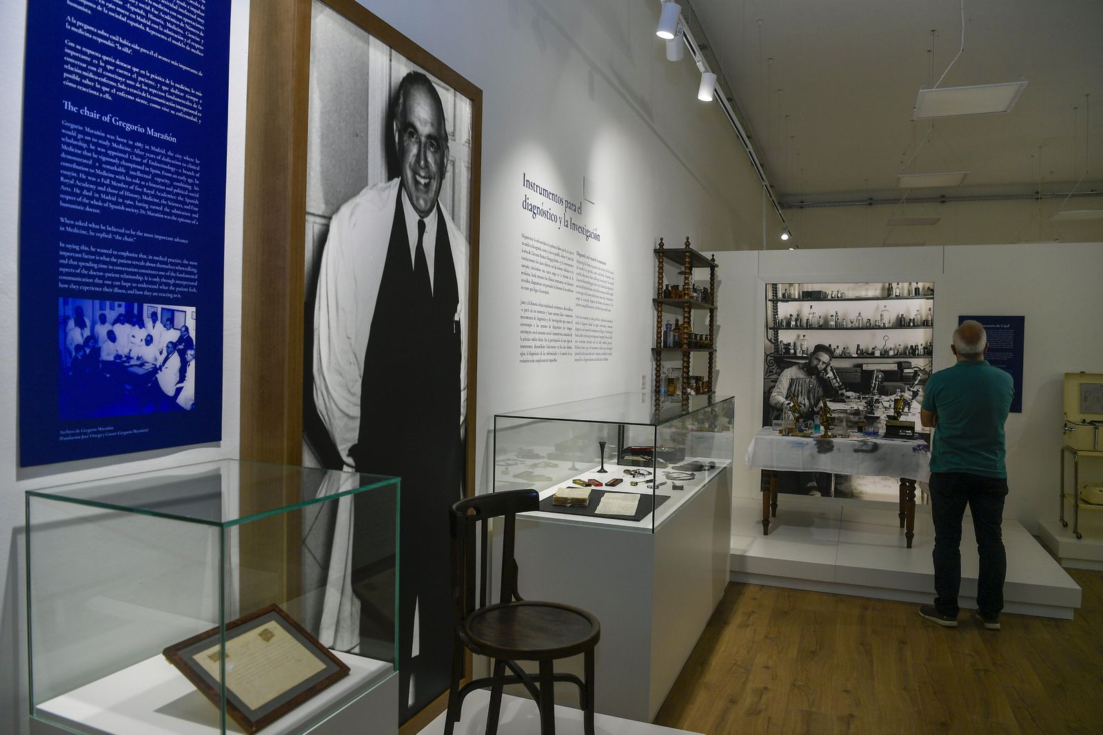 España del Museo de la Salud de Granada dedicado al diagnóstico y la investigación