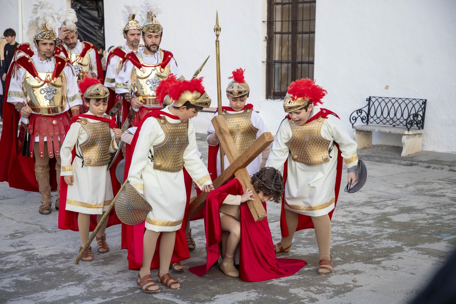 Las mejores imágenes de la Pasión infantil de Cabra