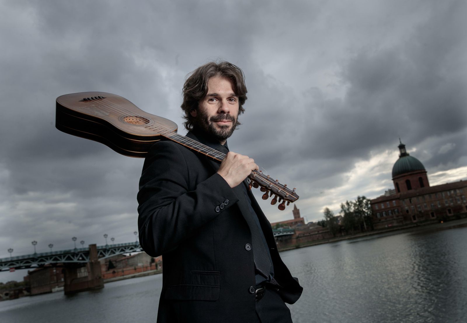 El laudista Miguel Rincón.