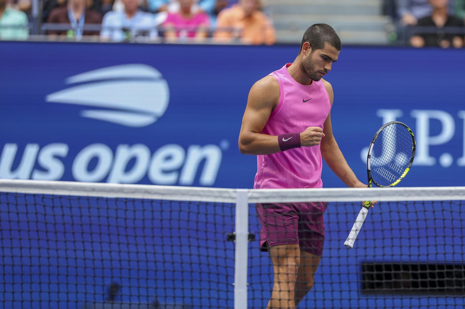 Las fotos del pase a la final de Alcaraz ante Djokovic