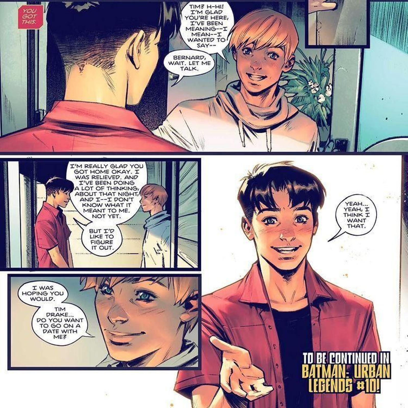 Una página del comic