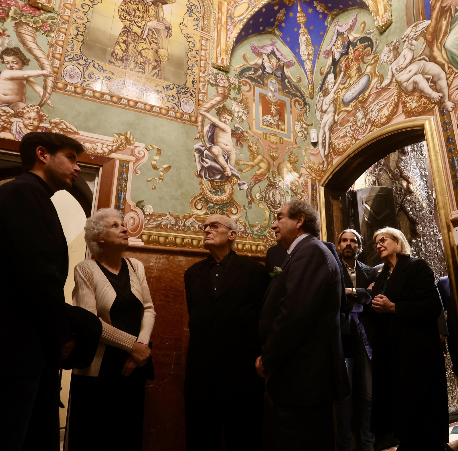 Presentación del cartel de la Macarena de Luis Gordillo