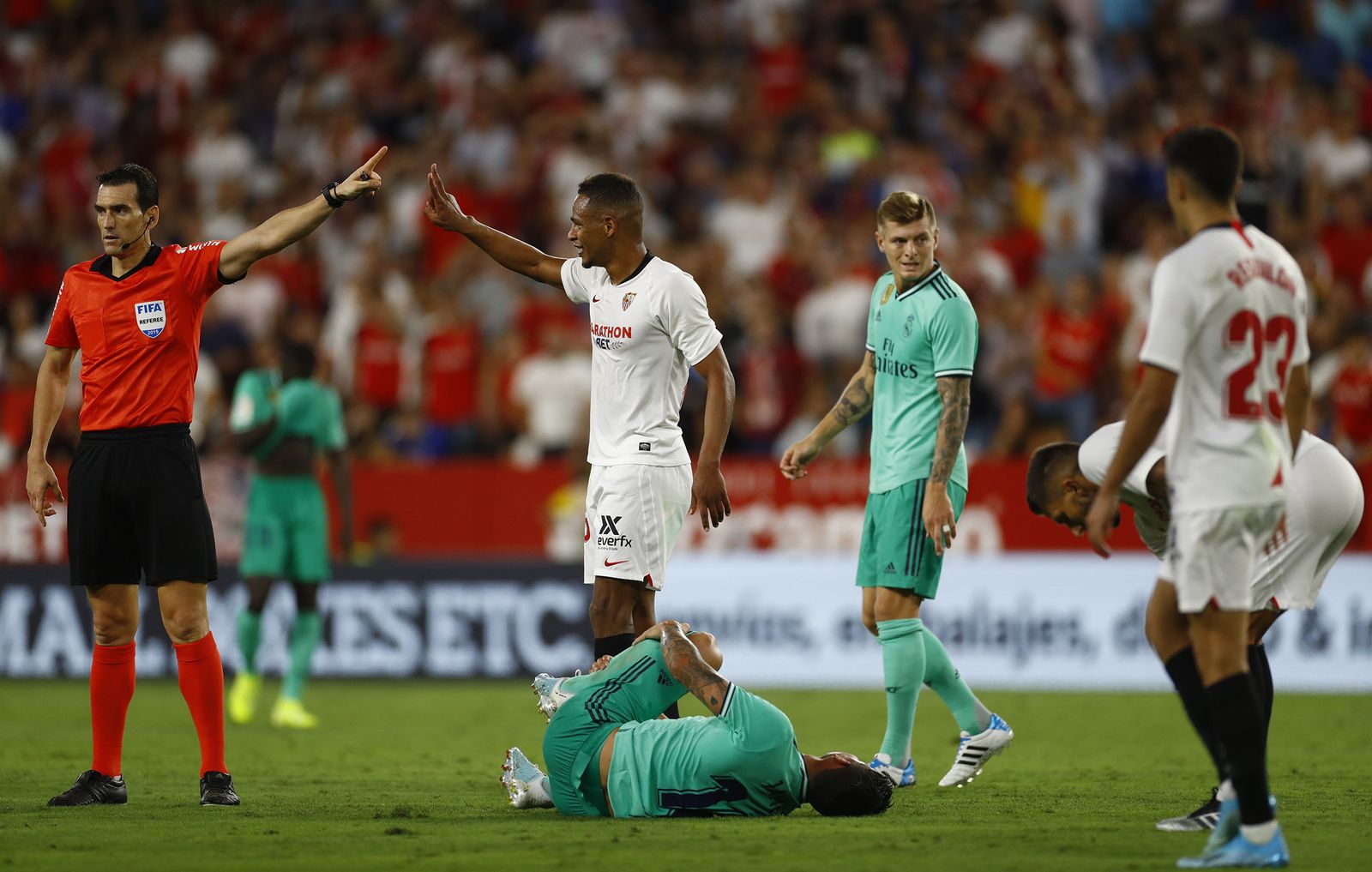Las imágenes del Sevilla-Real Madrid