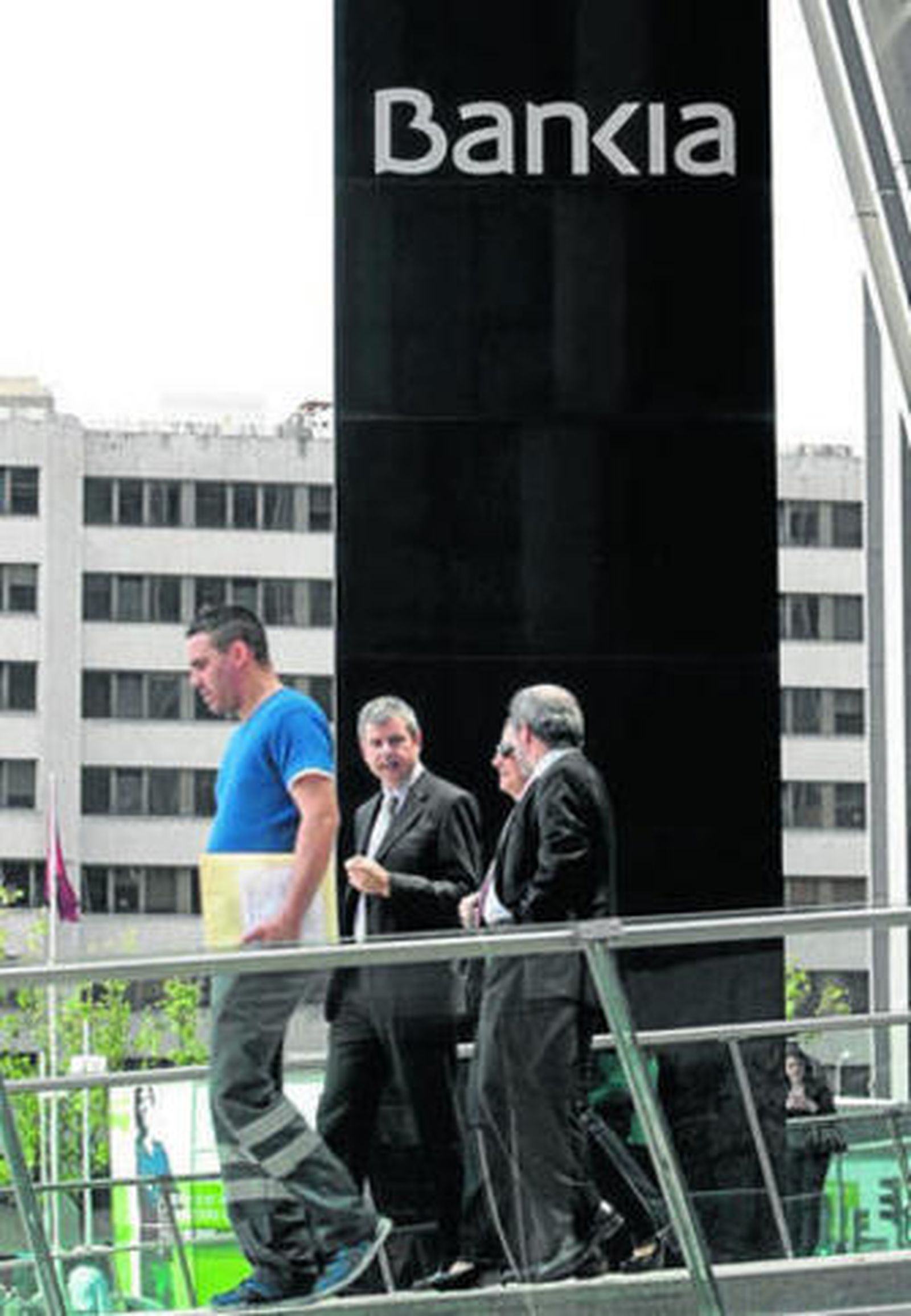Sede central de Bankia, en Madrid.