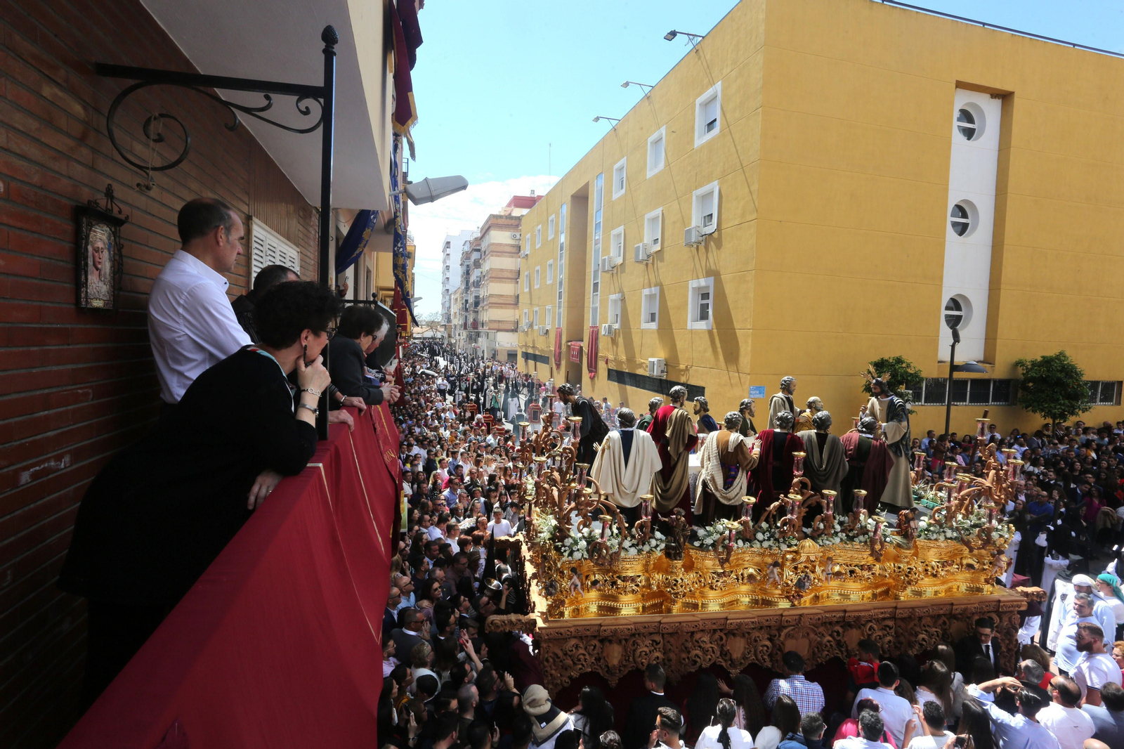 Las mejores imágenes de la Sagrada Cena del Domingo de Ramos 2019