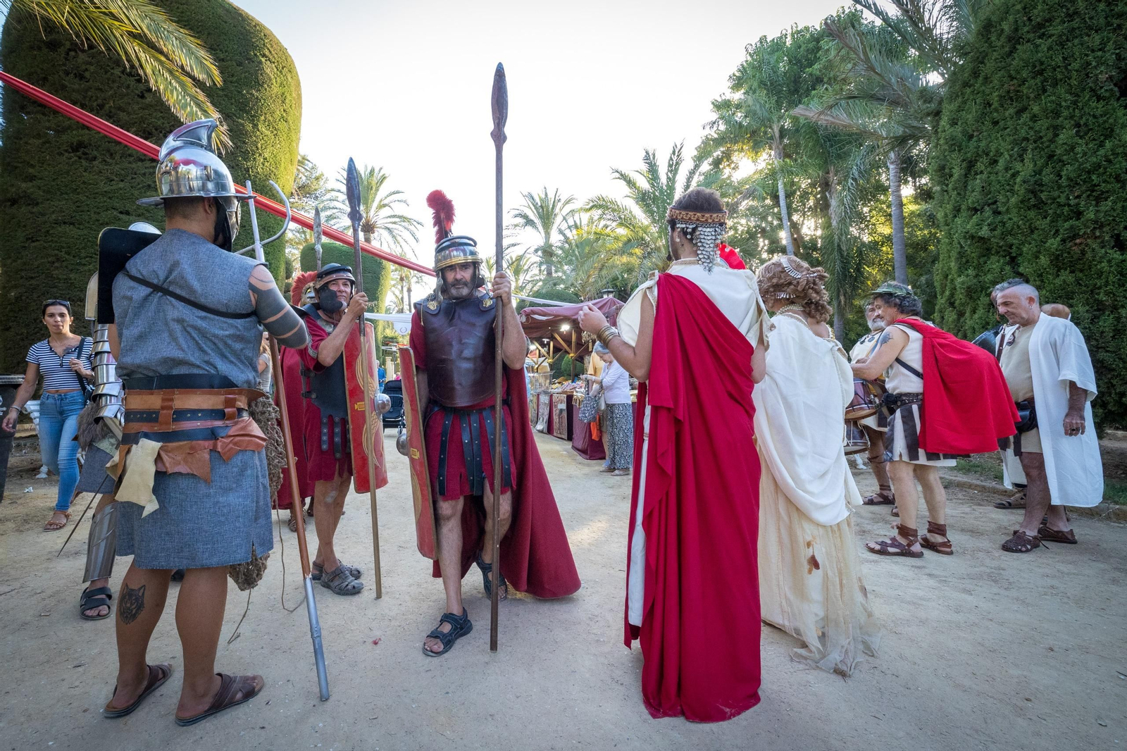 Las imágenes del Mercado Romano en el Parque Genovés de Cádiz