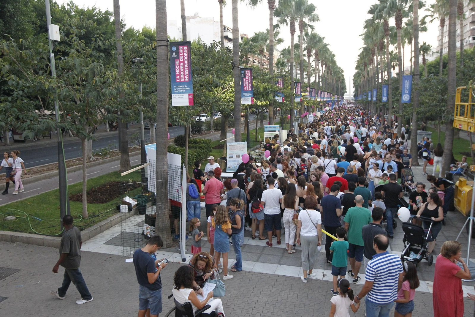 Fotogalería Noche Europea de los Investigadores. Universidad de Almería-UAL