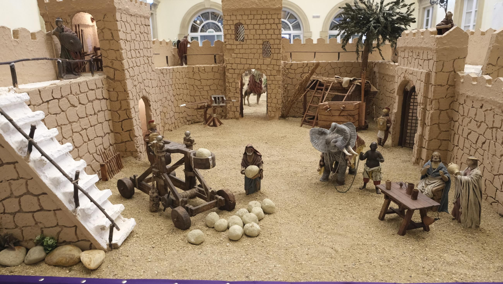 Llega la navidad con el Belén de Diputación de Almería, en imágenes