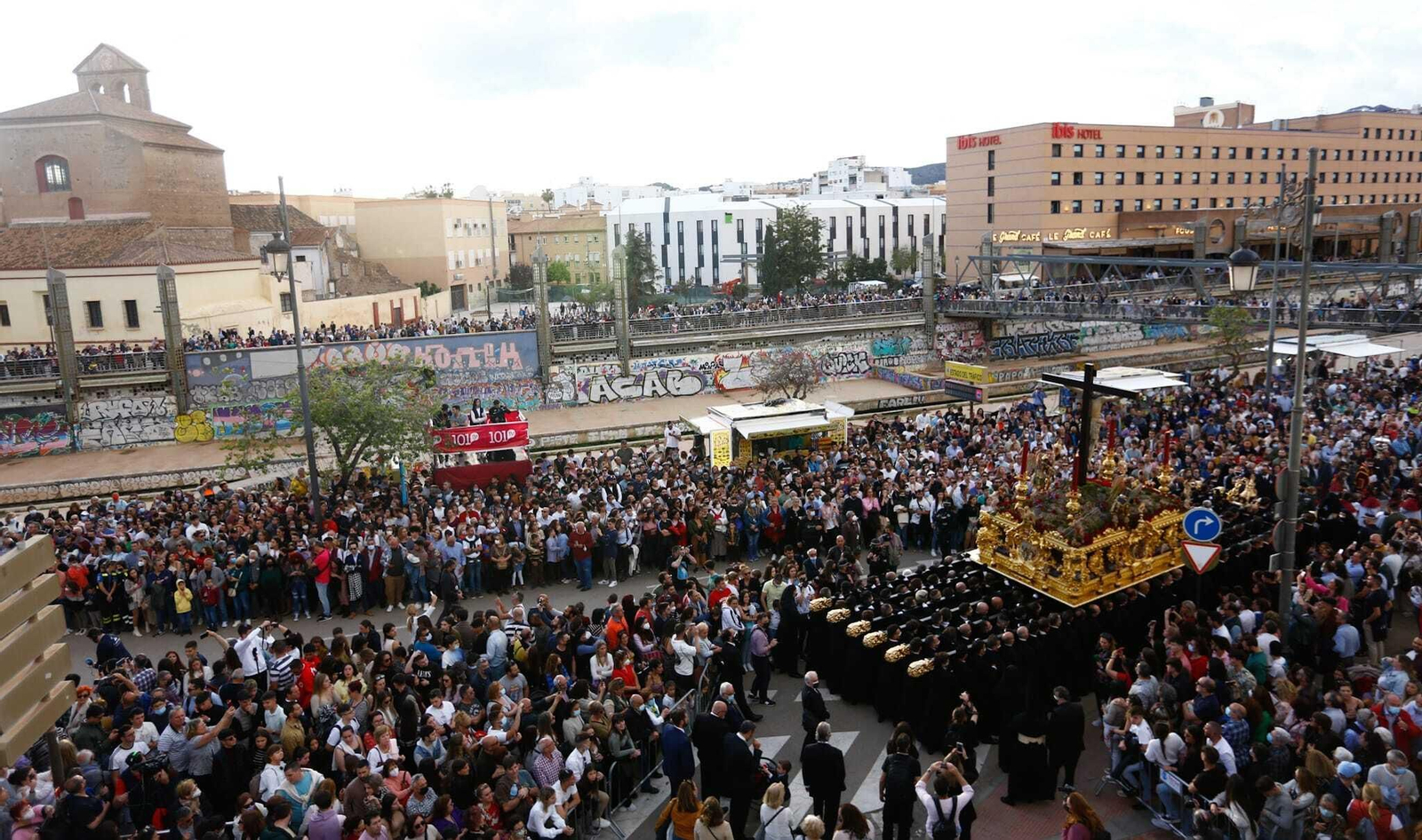 Las fotos de Fusionadas, en el Miércoles Santo de Málaga
