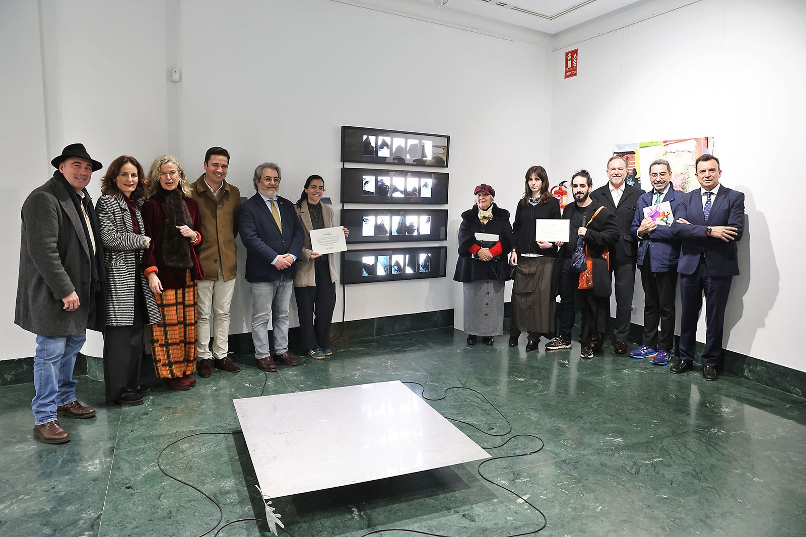 Exposición y entrega de premios del I Certamen de Pintura y Escultura Alfonso Aramburu