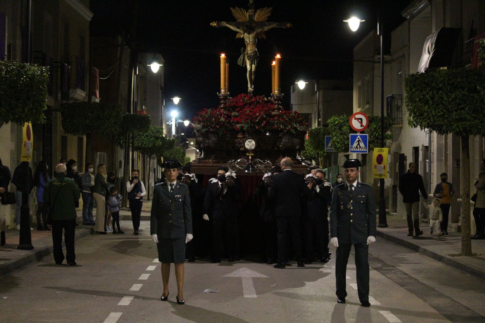 Procesión del Jueves Santo en Vera, en imágenes